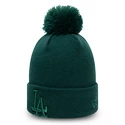 Dámská zimní čepice New Era Bobble Knit MLB Los Angeles Dodgers