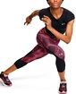 Dámské 3/4 legíny Under Armour Fly Fast HeatGear Printed Crop