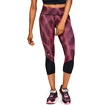 Dámské 3/4 legíny Under Armour Fly Fast HeatGear Printed Crop