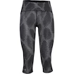 Dámské 3/4 legíny Under Armour Fly Fast Printed Speed Capri černé
