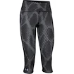 Dámské 3/4 legíny Under Armour Fly Fast Printed Speed Capri černé