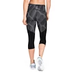 Dámské 3/4 legíny Under Armour Fly Fast Printed Speed Capri černé