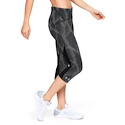 Dámské 3/4 legíny Under Armour Fly Fast Printed Speed Capri černé