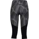 Dámské 3/4 legíny Under Armour Fly Fast Printed Speed Capri černé
