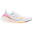 Dámské běžecké boty adidas  Ultraboost 21 bílo-oranžové