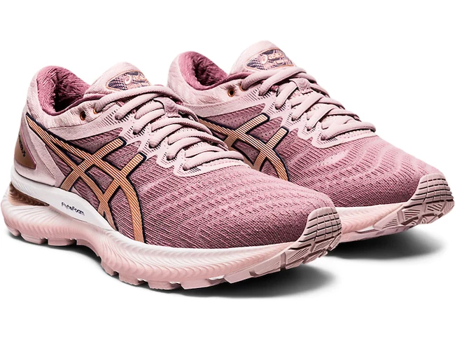 Dámské běžecké boty Asics Gel-Nimbus 22 růžové + DÁREK