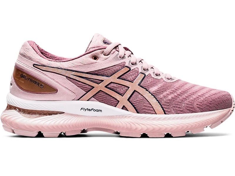 Dámské běžecké boty Asics Gel-Nimbus 22 růžové + DÁREK