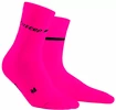 Dámské běžecké ponožky CEP Neon růžové