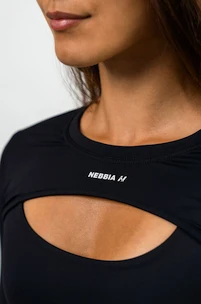 Dámské bolero Nebbia True Hero Fitness Longsleeve Bolero black XS/S