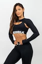 Dámské bolero Nebbia True Hero Fitness Longsleeve Bolero black XS/S