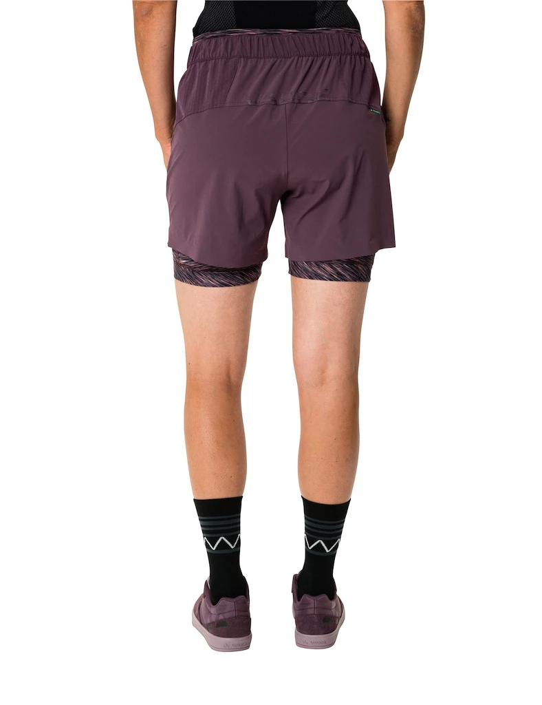 Dámské cyklistické kraťasy VAUDE  Altissimi Cycling Shorts Blackberry
