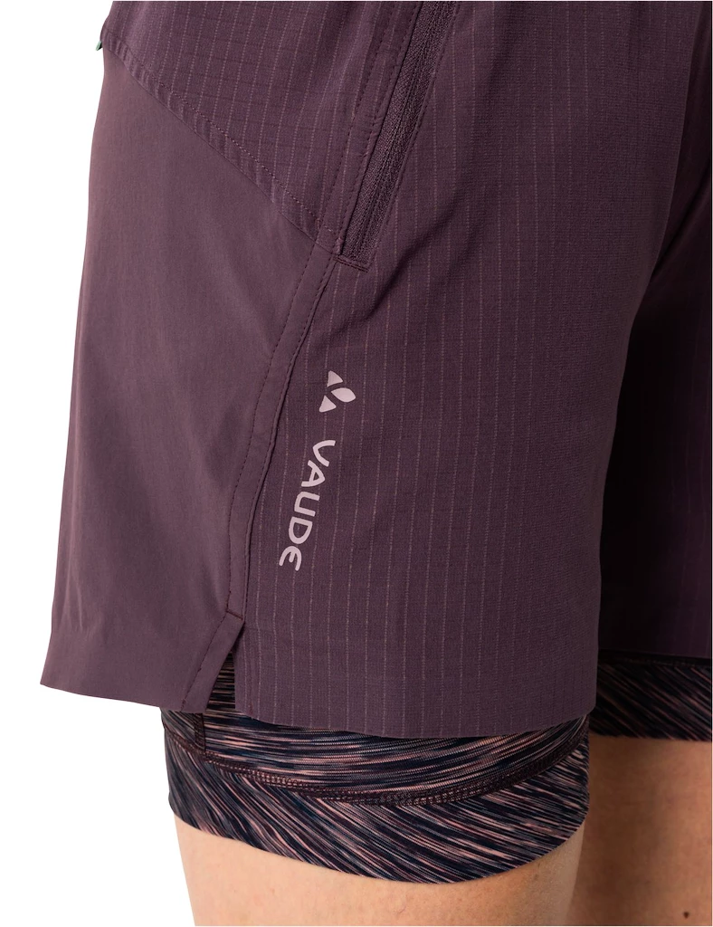 Dámské cyklistické kraťasy VAUDE  Altissimi Cycling Shorts Blackberry