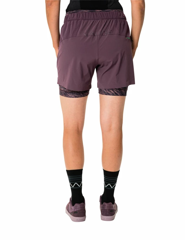 Dámské cyklistické kraťasy VAUDE  Altissimi Cycling Shorts Blackberry 38