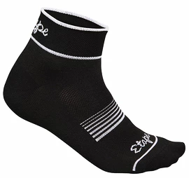 Dámské cyklistické ponožky Etape KISS černo-bílé