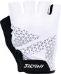 Dámské cyklistické rukavice Silvini Aspro bílé