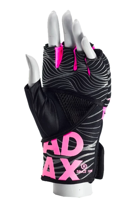 Dámské fitness rukavice MadMax  MaxGel Fighting Gloves MBF906 pink