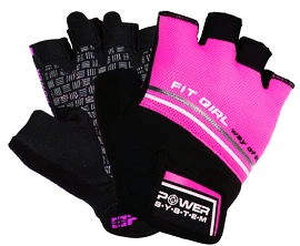 Dámské fitness rukavice Power System Fit Girl Evo Pink