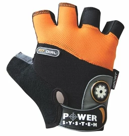 Dámské fitness rukavice Power System Fit Girl Orange