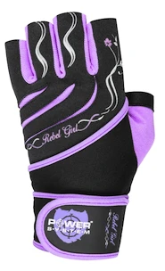 Dámské fitness rukavice Power System  Rebell Girl Purple XS