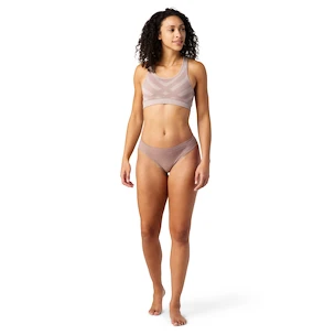 Dámské kalhotky Smartwool  Seamless Bikini Boxed Sandstone