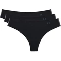 Dámské kalhotky Under Armour  PS Thong 3Pack Black