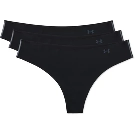 Dámské kalhotky Under Armour PS Thong 3Pack Black