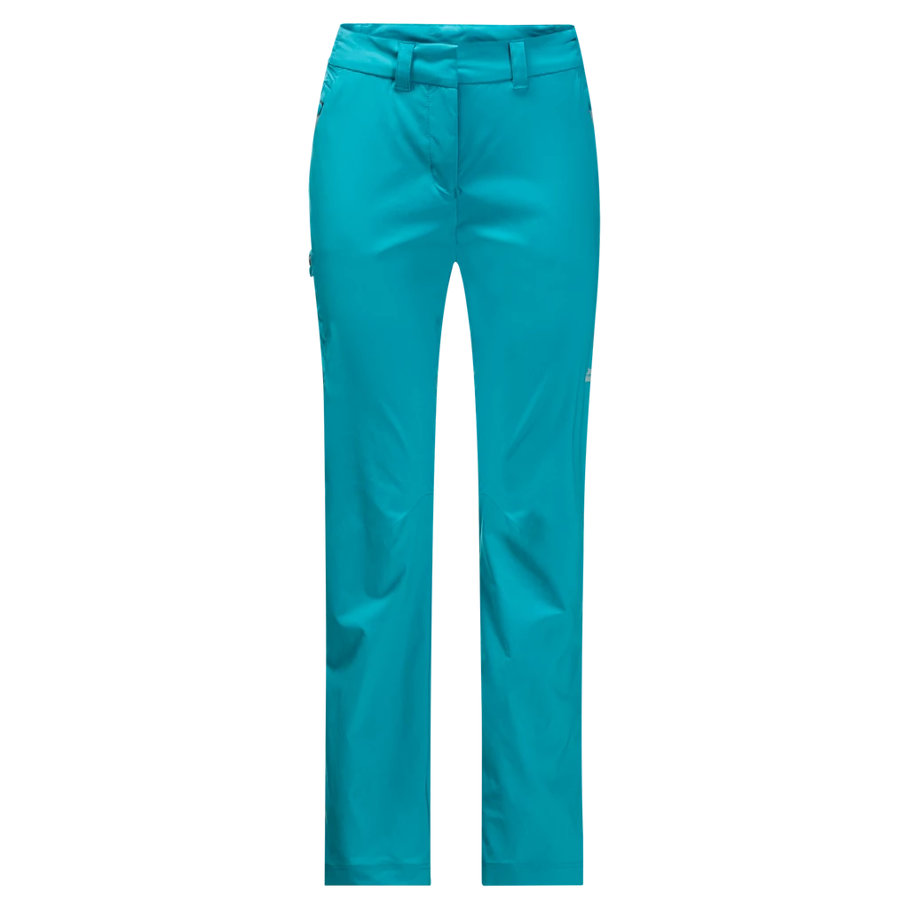 Dámské kalhoty Jack Wolfskin  Overland Pants Dark Aqua 44