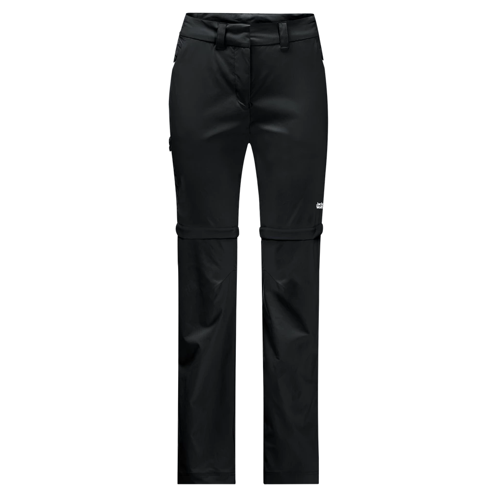 Dámské kalhoty Jack Wolfskin  Overland Zip Away Black
