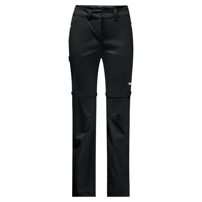 Dámské kalhoty Jack Wolfskin  Overland Zip Away Black
