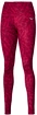Dámské kalhoty Mizuno  Printed Tight /Persian Red