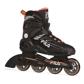 Dámské kolečkové brusle Fila Legacy Comp Lady Black/Salmon