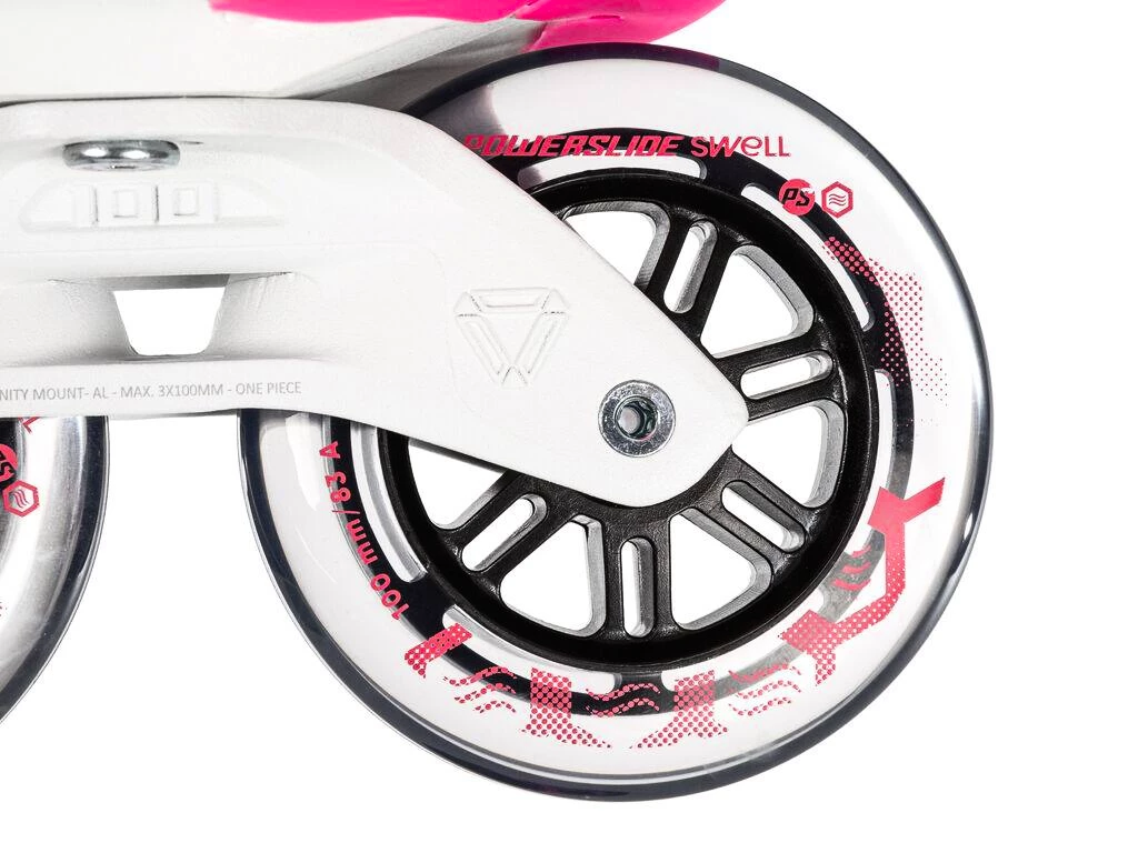 Dámské kolečkové brusle Powerslide  Swell Electric Pink 100 Trinity