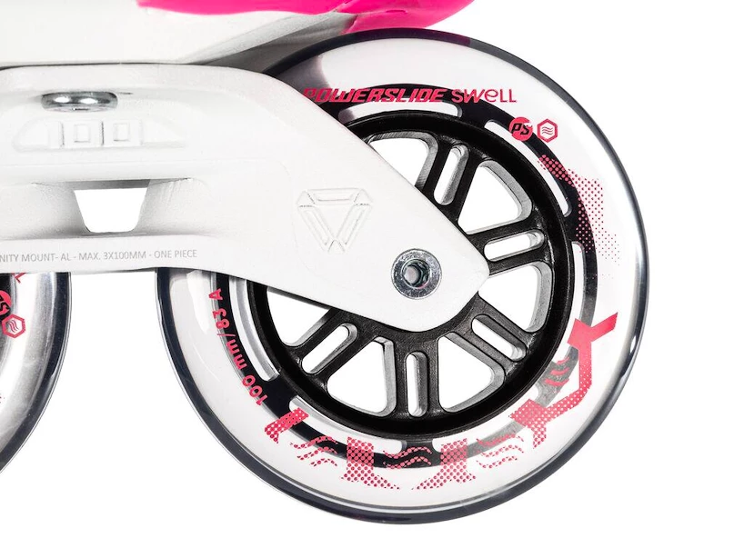 Dámské kolečkové brusle Powerslide  Swell Electric Pink 100 Trinity