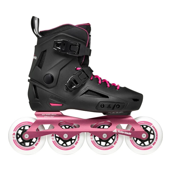 Dámské kolečkové brusle Rollerblade  Lightning 90 W Black/Sangria