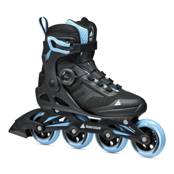 Product detail of Dámské kolečkové brusle Rollerblade  Macroblade 84 BOA W Black/Powder Blue  EUR 40,5