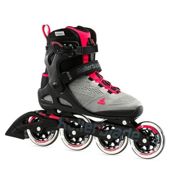 Dámské kolečkové brusle Rollerblade  MACROBLADE 90 W Grey/Pink
