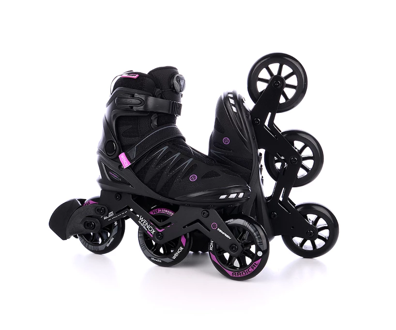 Dámské kolečkové brusle Tempish  Wenox Top Lady 100 Violet