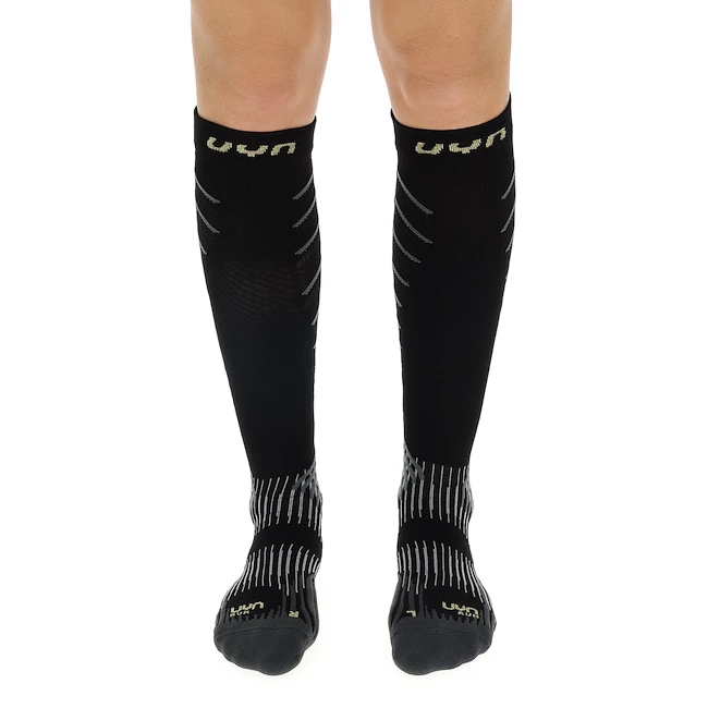 Dámské kompresní podkolenky UYN  Run Compression Onepiece 0.0 Socks Black