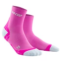 Dámské kompresní ponožky CEP  Ultralight Pink/Light Grey