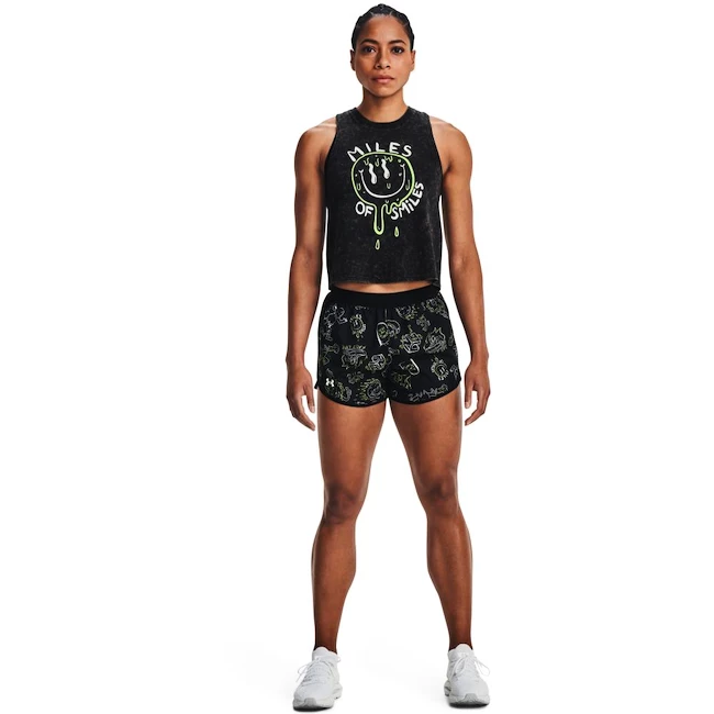 Dámské kraťasy Under Armour  Run Ur Face Off Short-BLK