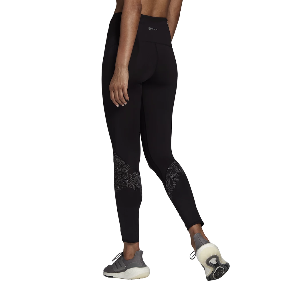 Dámské legíny adidas Own The Run Radically Reflective 7/8 Tights Black