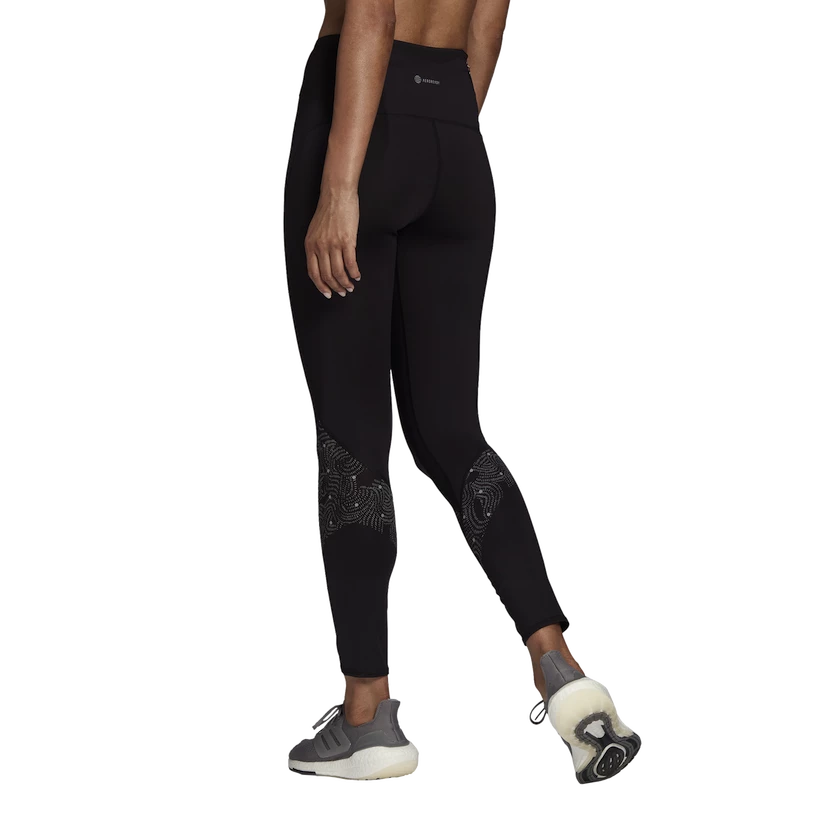 Dámské legíny adidas Own The Run Radically Reflective 7/8 Tights Black XS