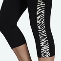 Dámské legíny adidas  Uforu 3/4 Tights Black/White