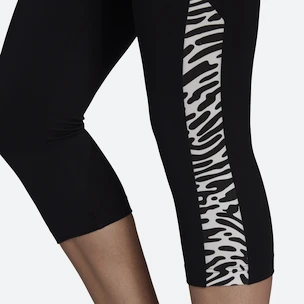 Dámské legíny adidas  Uforu 3/4 Tights Black/White XS
