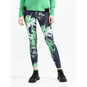 Dámské legíny Craft  Faun Highwaist Cord Tights Multicolor Saphir