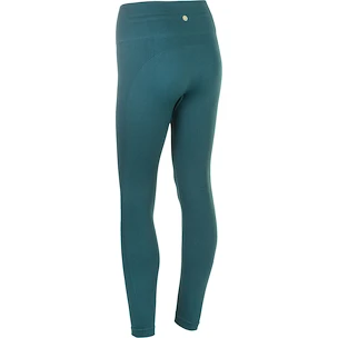 Dámské legíny Endurance  Flow Ribbed Seamless Tights Marble Green L/XL
