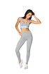 Dámské legíny Gym Glamour  High Waist Gray XS