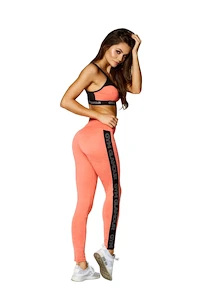Dámské legíny Gym Glamour  High Waist Orange XS