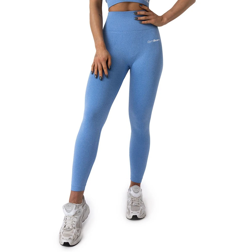 Dámské legíny GymBeam  FLO Leggings Blue S