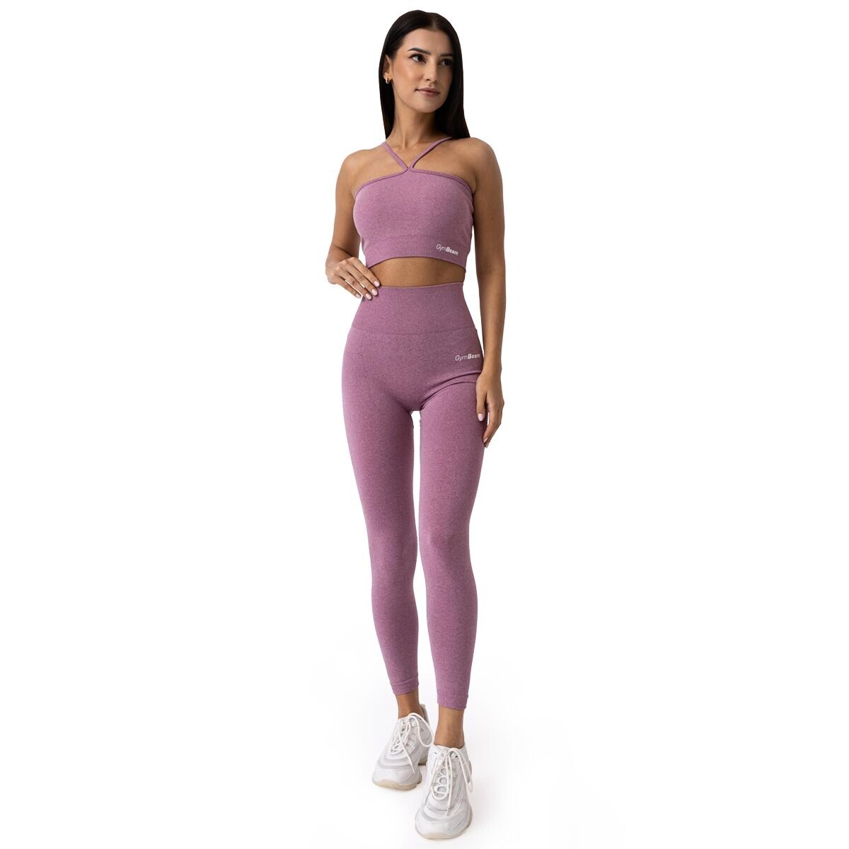 Dámské legíny GymBeam  FLO Leggings Violet XL - thumb (3)